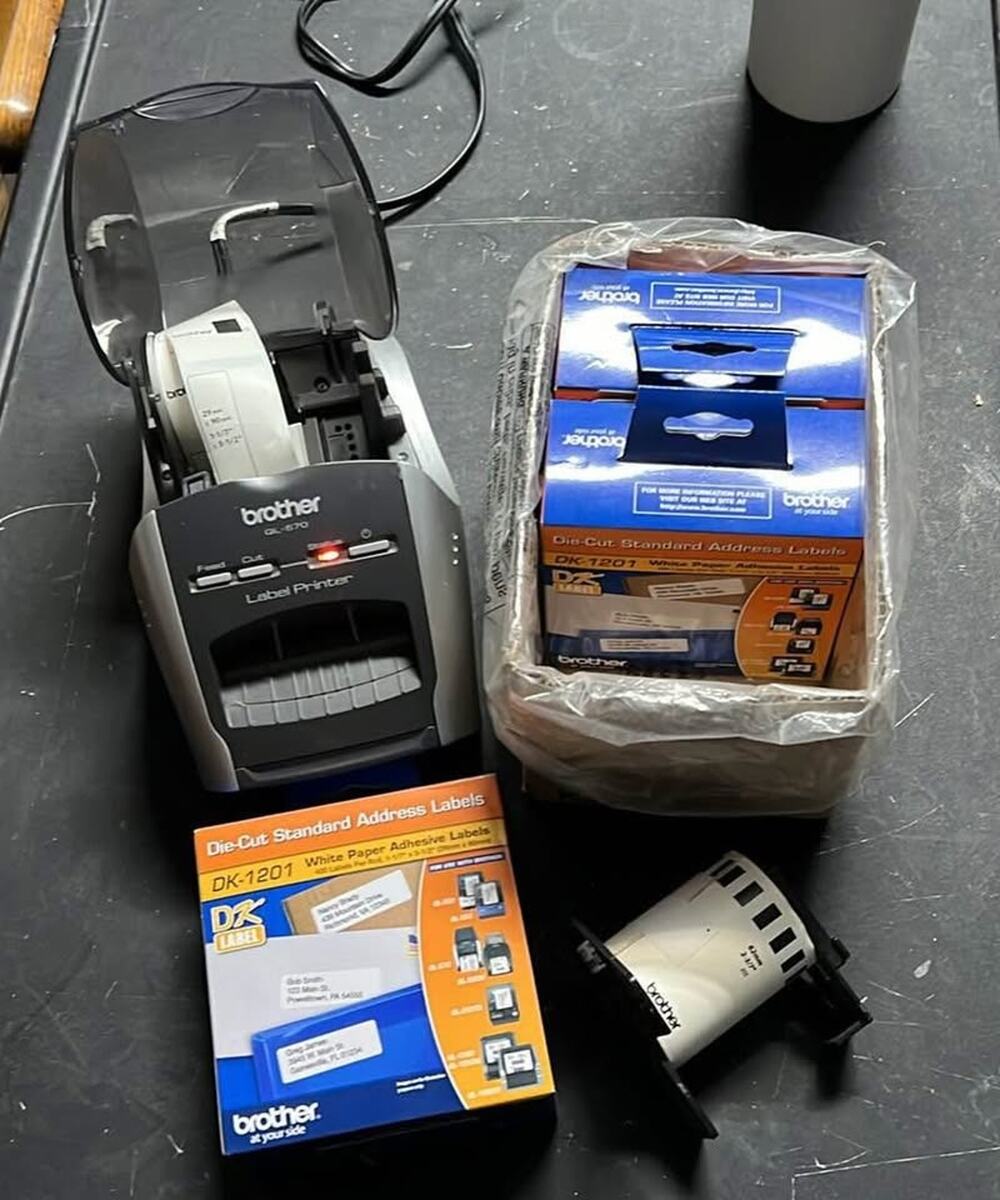 Brother, label printer model QL – 570